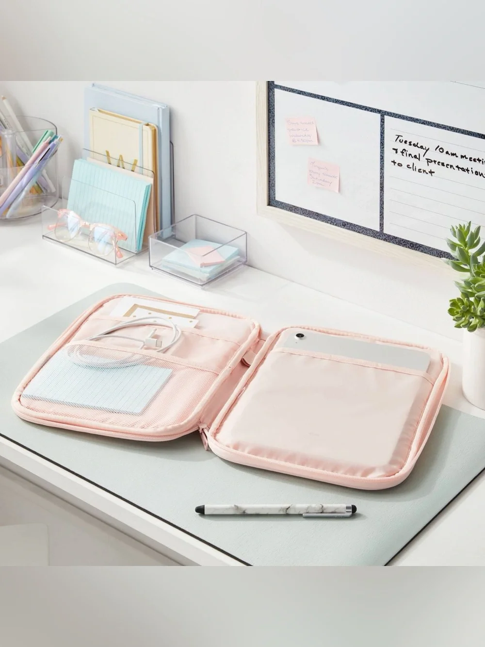 Brightroom Pink Tablet Pouch